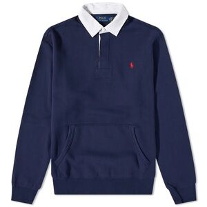 POLO RALPH LAUREN KANGAROO POCKET JERSEY RUGBY SHIRT